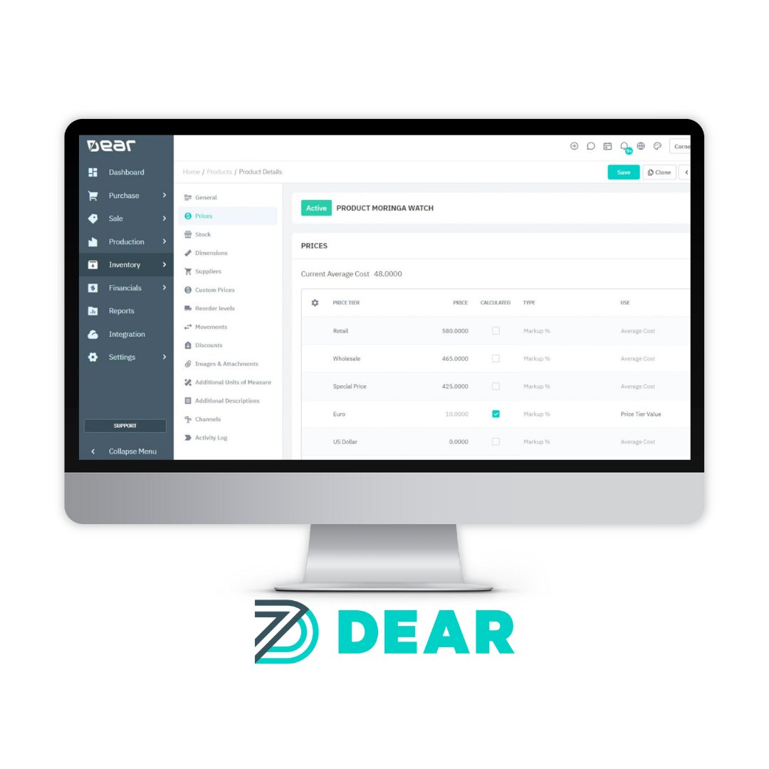 DEAR_Inventory Business Continuum